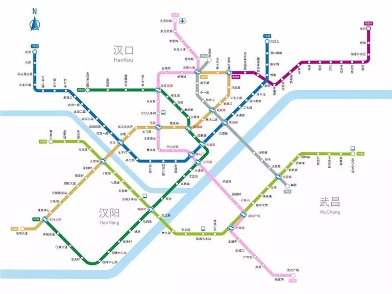 武汉最新高清地铁图揭秘，未来城市交通脉络的探索